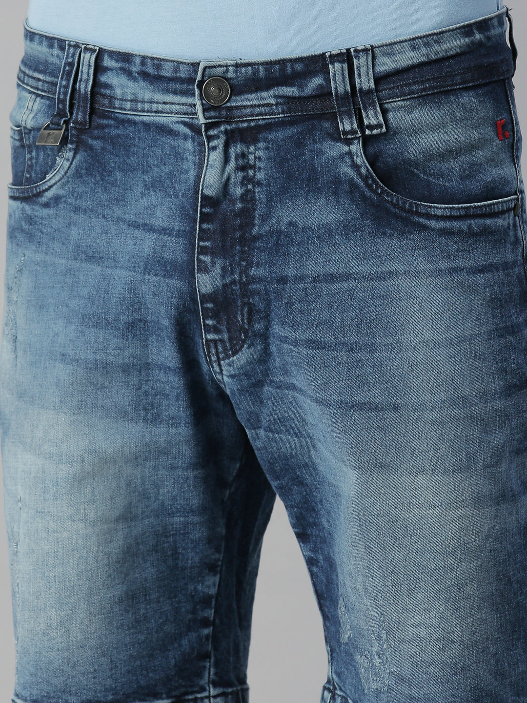 Carbon blue jeans short – Point of no return