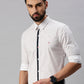 White designer full sleeve shirt